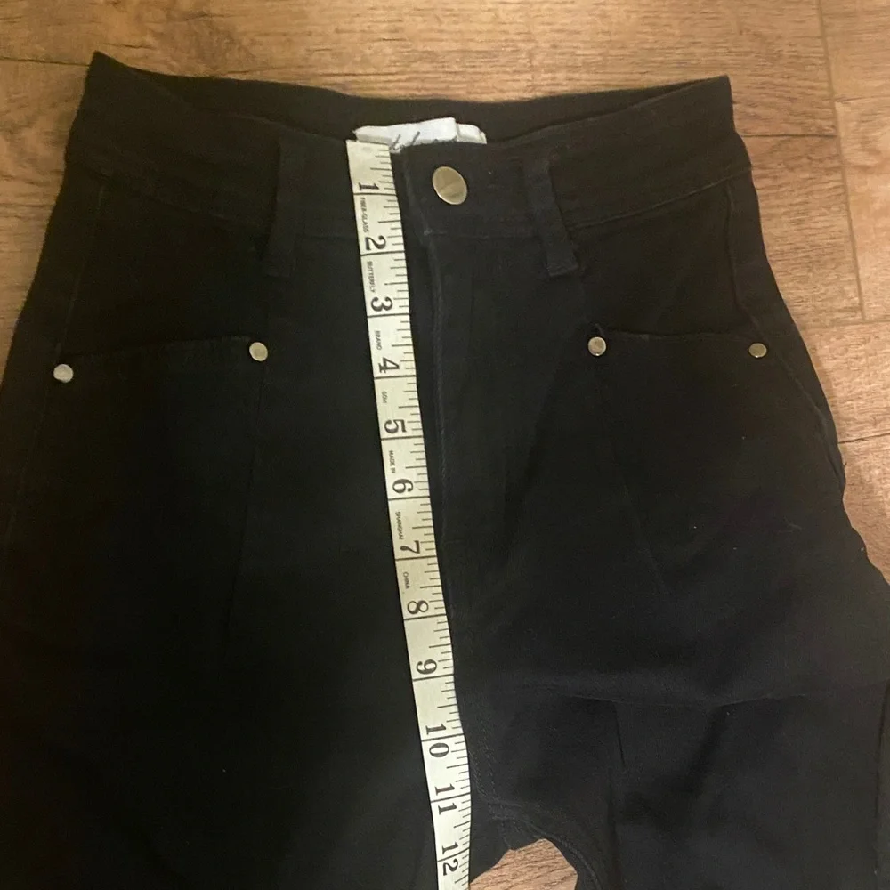 Petal & Pup Black Wide-Leg Jeans